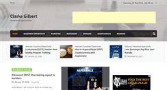 Desktop Screenshot of clarkegilbert.com